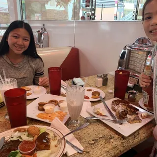 Mushroom and Swiss Burger