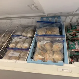 Frozen crab cakes etc for purchase