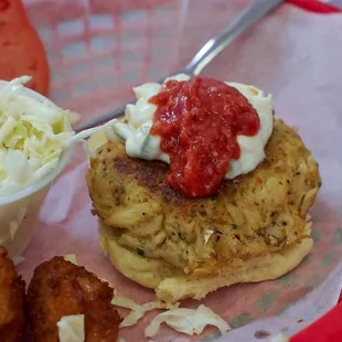 Crab Cake Sandwich