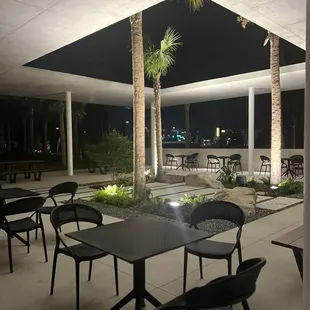 Exterior sitting area