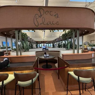 Docs Place private dining spot in the food court
