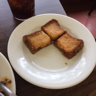 Shrimp Toast.  Yum.