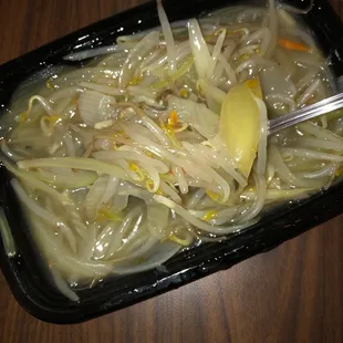 The bean sprout chow mein