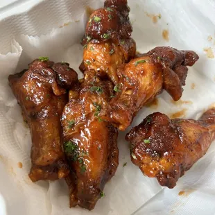 Food: Greedy BBQ Wings