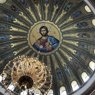Ceiling of the cathedral