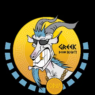 The Greek Goat has a cool brand too!