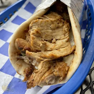 Chicken pita