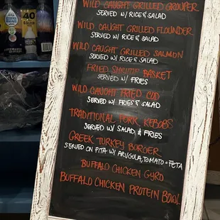 Weekly specials