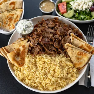 pork gyro plate