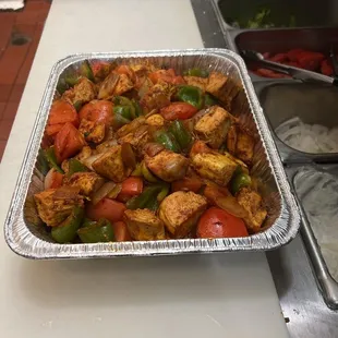 Chicken Kabob Platter