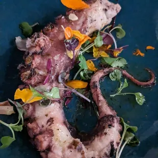 Grilled octopus