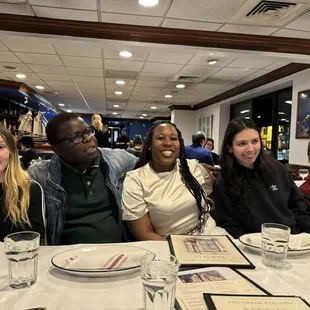 Greek kitchen with classmates