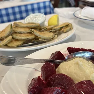 Beets with Skordalia Salad