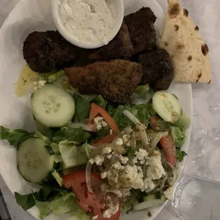 Pork Souvlaki Platter