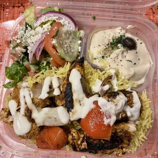 Chicken Shawarma Plate