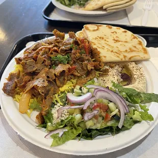 Beef and Lamb Gyro Plate