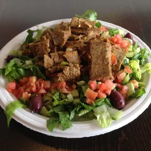 Gyro salad.