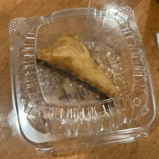 Tiny piece of Yiayia&apos;s Baklava