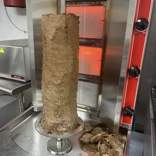 Fresh cut beef/lamb Gyro every day