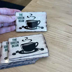 Locally created personalized magnets created by Linda Marsh!