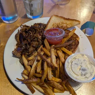 Smoked turkey plate - amazing!