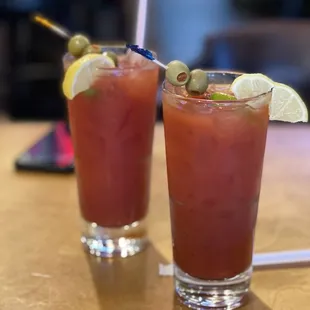 Spicy bloody Mary's
