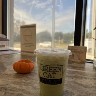 Matcha Latte (made with Coconut Milk)