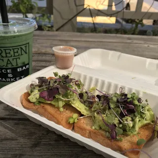 The Green Goddess Toast