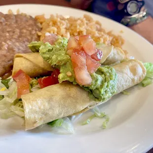 Chicken Taquitos lunch special $10