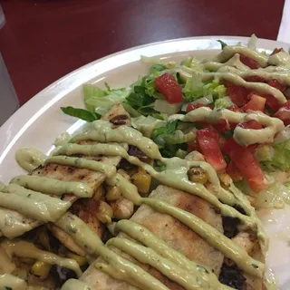 Black Bean Quesadilla