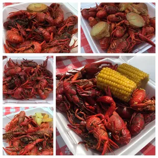 So if there's a "buffet" and crustaceans.. I will need to eat at least five servings