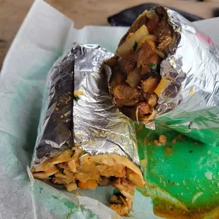 Peruvian Fusion Burrito