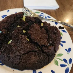 Choco mint cookie