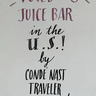 a sign that reads vote 8 juice bar in the u s by condiment nasty traveler magazine