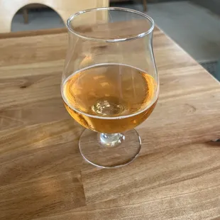 Black Cherry Sour beer. My wife said it's "yummy"