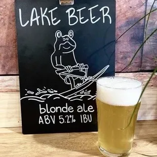 I had the Lake Beer. Really good. More flavors coming soon.