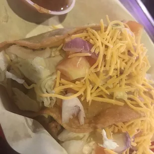 Ground beef tacos