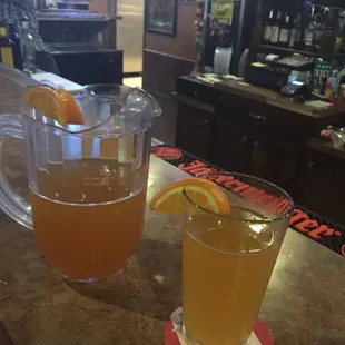Pitchers nice and cold!