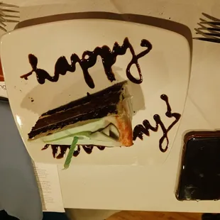 Happy Birthday Green Gateau! Magnifique!!!