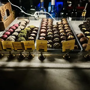 So many yummy chocolates!