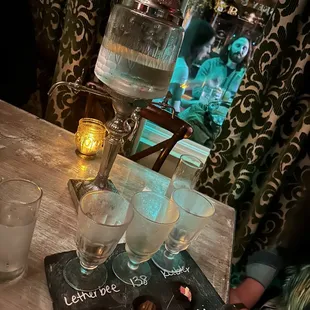 Absinthe and chocolate pairing
