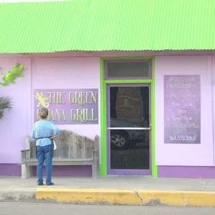 a man sitting on a bench