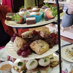 High tea- chocolate theme