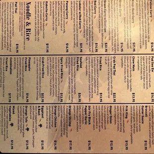 Curries, Noodles &amp; Rice, From the Wok.