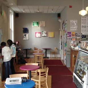 They also feature tons of art.  Pictured here is work by Kate Van Steenhuyse (www.kvansteenhuyse.com)