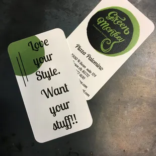 Business card