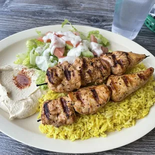 Food was fresh and tasted authentic! Definitely recommend. I ordered the chicken kebab plate