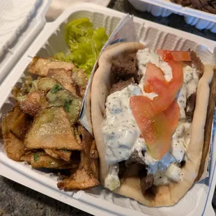 Lamb Gyro Wraps