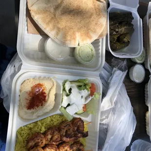 Shrimp Kabob Plate