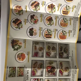Menu 2024 March